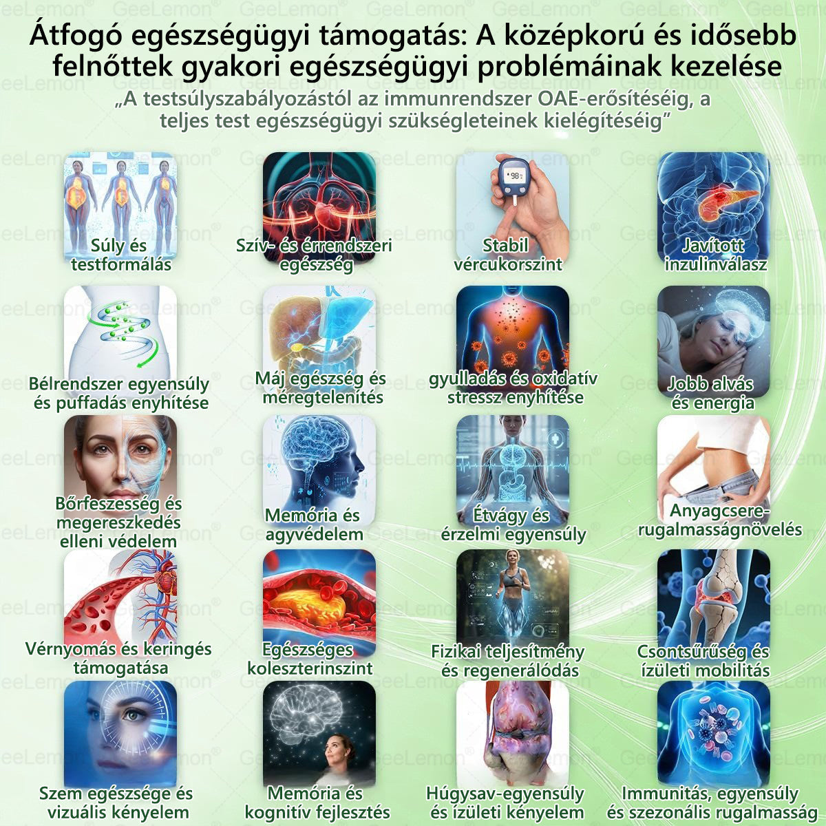 Magyar hivatalos bol 👨‍⚕️ 𝐆𝐞𝐞𝐋𝐞𝐦𝐨𝐧® 8 az 1-ben karcsúsító nano mikrotűs tapasz 🇭🇺 Napi egyszeri használat ✅ 7 napon belül látható eredmény – Alkalmas elhízás, szív- és érrendszeri problémák, cukorbetegség és ízületi problémák kezelésére.