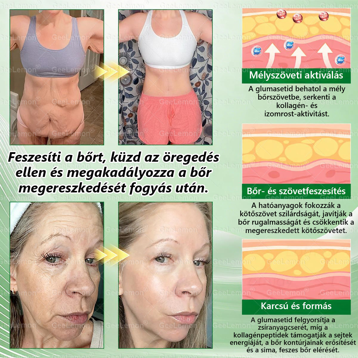 Magyar hivatalos bol 👨‍⚕️ 𝐆𝐞𝐞𝐋𝐞𝐦𝐨𝐧® 8 az 1-ben karcsúsító nano mikrotűs tapasz 🇭🇺 Napi egyszeri használat ✅ 7 napon belül látható eredmény – Alkalmas elhízás, szív- és érrendszeri problémák, cukorbetegség és ízületi problémák kezelésére.