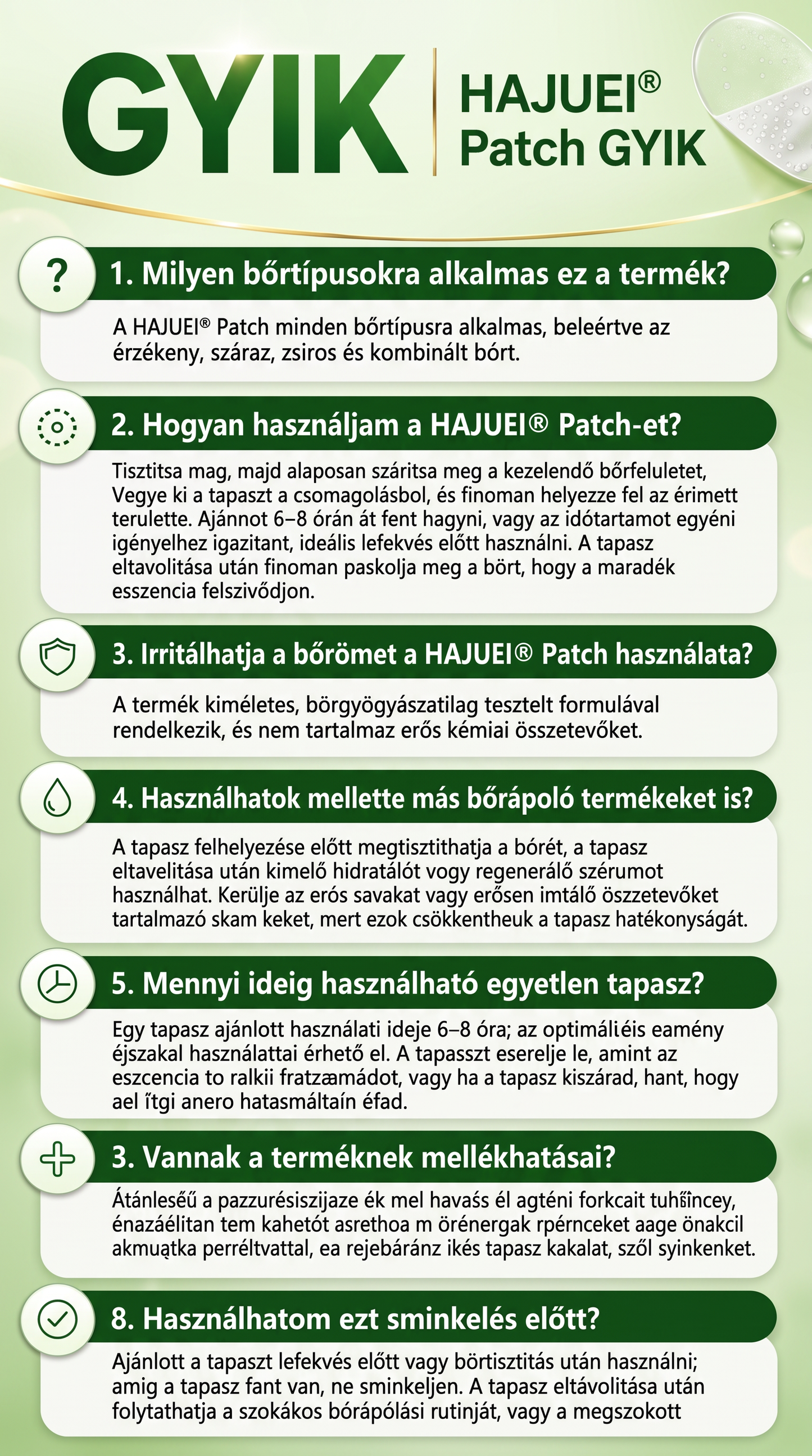 🇭🇺 HAJUEI® ☺️ 2-az-1-ben Mikrotű & Hidrokoloid Tapasz | 🧪 Kiemelkedő Anyajegyek, Pattanások, Lapos Szemölcsök & Bőrkinövések Eltávolítója | Ráncok, Hegek & Bőrhibák Javítása | Láthatatlan Csillag Pattanástapasz Arcra & Testre | 144 db ✨