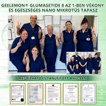 Magyar hivatalos bol 👨‍⚕️ 𝐆𝐞𝐞𝐋𝐞𝐦𝐨𝐧® 8 az 1-ben karcsúsító nano mikrotűs tapasz 🇭🇺 Napi egyszeri használat ✅ 7 napon belül látható eredmény – Alkalmas elhízás, szív- és érrendszeri problémák, cukorbetegség és ízületi problémák kezelésére.