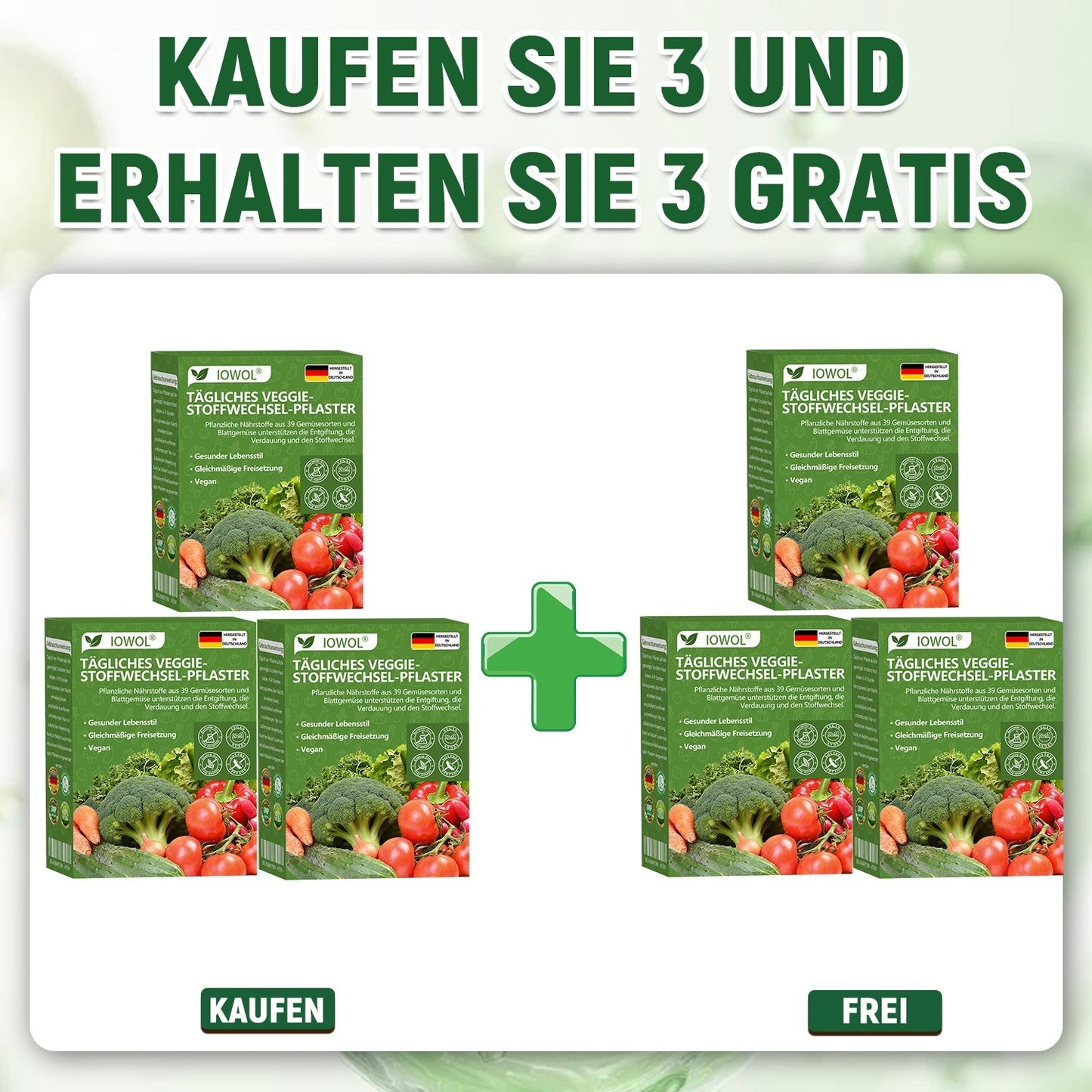 𝐈𝐎𝐖𝐎𝐋® hat ein überraschendes Upgrade nur für Sie! Sie haben bereits ein tolles Angebot erhalten – jetzt haben Sie jedoch ein noch besseres freigeschaltet:Sie erhalten satte 50 % Rabatt auf Ihren nächsten Einkauf – nur für die nächsten zwei Minuten!