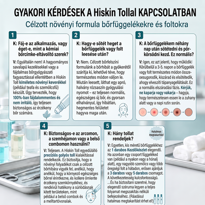 Hivatalos Márkabolt | 🚢🚢 Hiskin® 7 napos Szemölcseltávolító Roll-on Ápoló Folyadék (Fájdalommentes rollerball technológia, hegek nélkül) --🐬