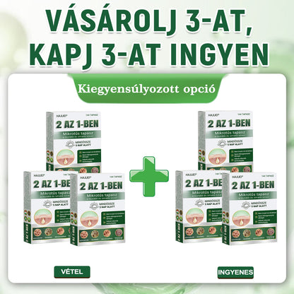 🇭🇺 HAJUEI® ☺️ 2-az-1-ben Mikrotű & Hidrokoloid Tapasz | 🧪 Kiemelkedő Anyajegyek, Pattanások, Lapos Szemölcsök & Bőrkinövések Eltávolítója | Ráncok, Hegek & Bőrhibák Javítása | Láthatatlan Csillag Pattanástapasz Arcra & Testre | 144 db ✨