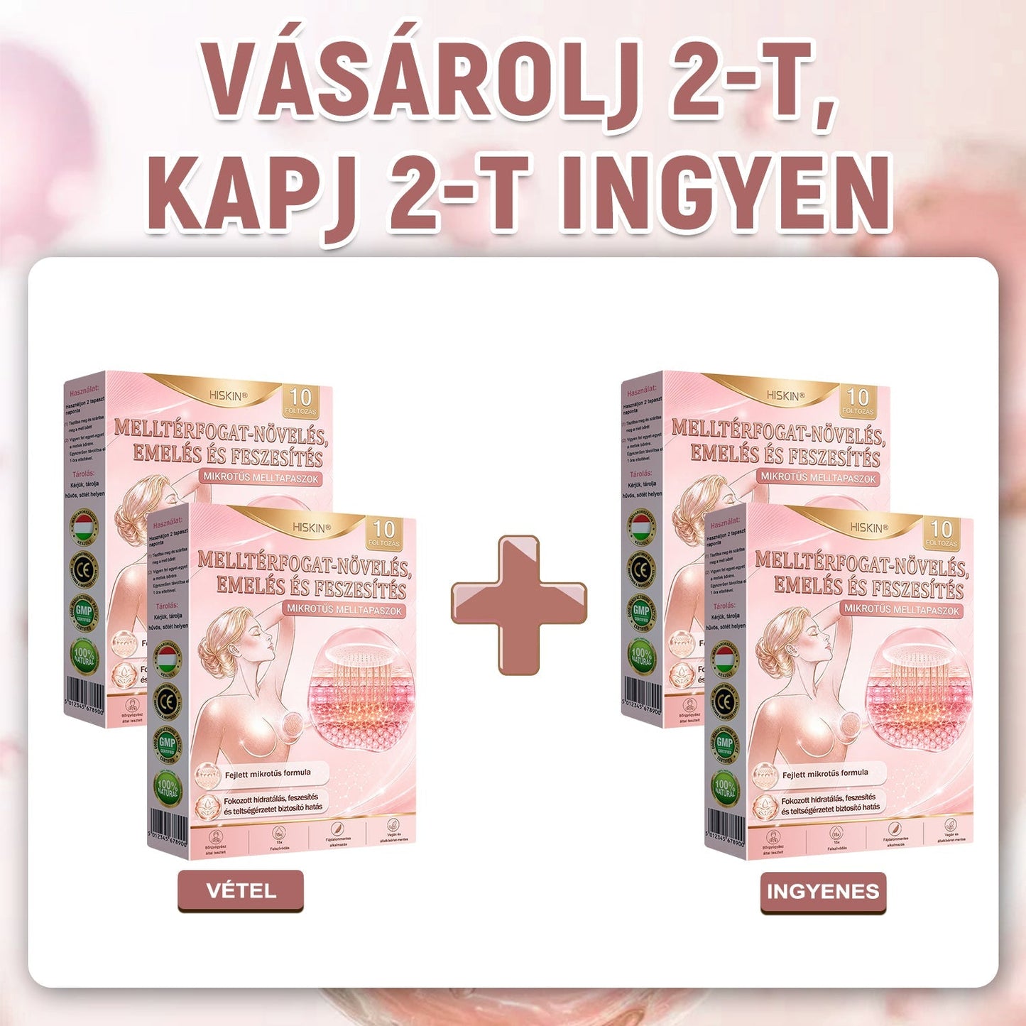 🔥HISKIN® MELLEMELŐ ÉS FESZESÍTŐ MIKROTŰS TAPASZOK
