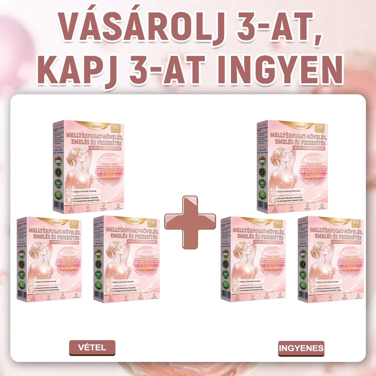 🔥HISKIN® MELLEMELŐ ÉS FESZESÍTŐ MIKROTŰS TAPASZOK