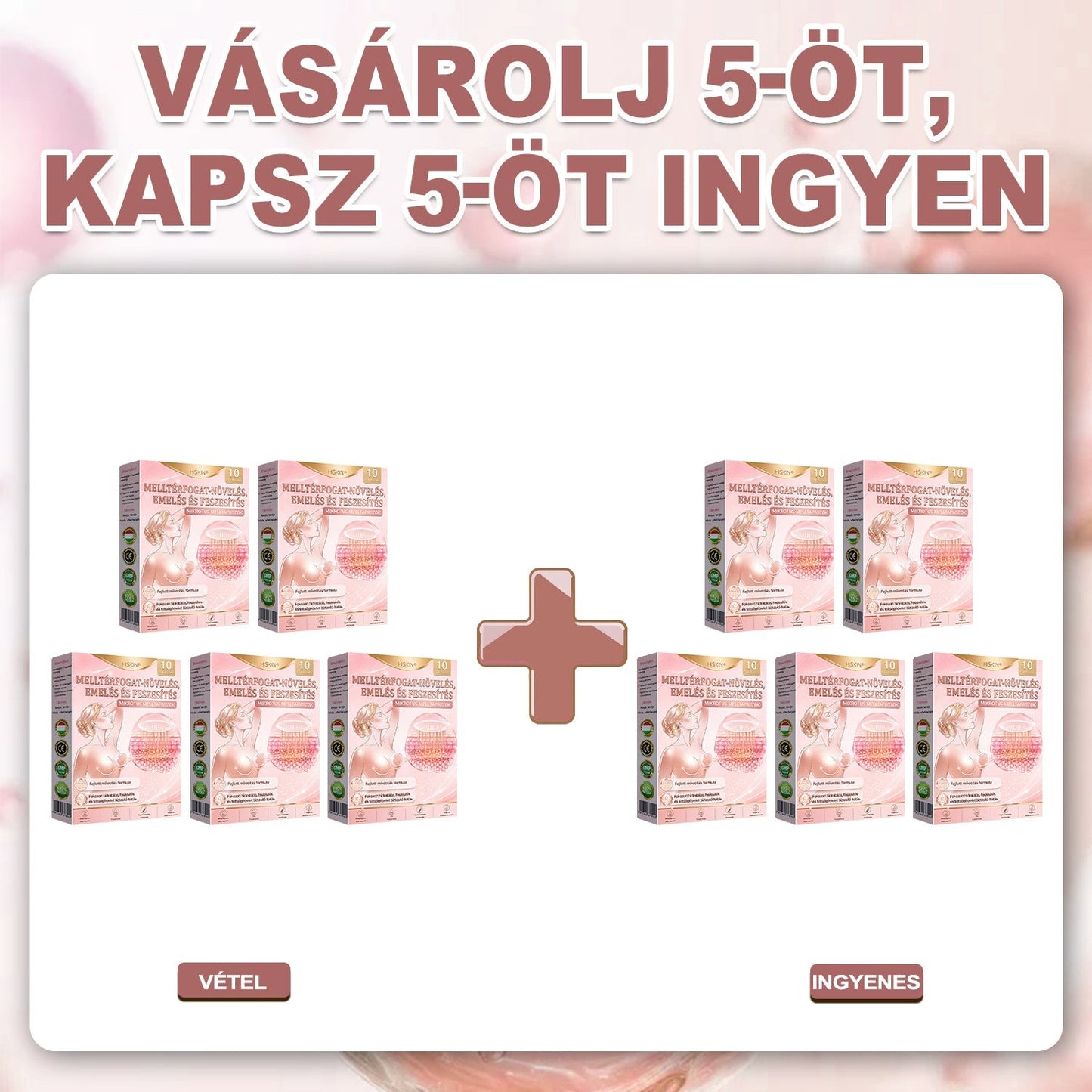 🔥HISKIN® MELLEMELŐ ÉS FESZESÍTŐ MIKROTŰS TAPASZOK