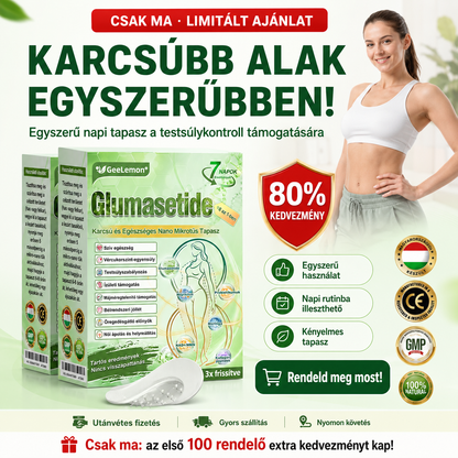 Magyar hivatalos bol 💞 𝐆𝐞𝐞𝐋𝐞𝐦𝐨𝐧® 8 az 1-ben karcsúsító nano mikrotűs tapasz 🇭🇺 Napi egyszeri használat ✅ 7 napon belül látható eredmény – Alkalmas elhízás, szív- és érrendszeri problémák, cukorbetegség és ízületi problémák kezelésére.