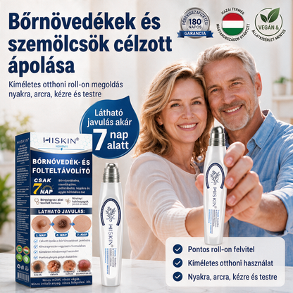 Hivatalos Márkabolt | 🍀 Hiskin® 7 napos Szemölcseltávolító Roll-on Ápoló Folyadék (Fájdalommentes rollerball technológia, hegek nélkül) --💖